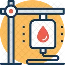 Sangre Transferencia Coagulacion Icono