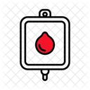 Transfusion Blood Bag Dripper Icon