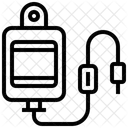 Transfusionsbeutel Infusionsflasche Medizin Icon