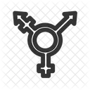 Transgender Symbol Non Binary Icon