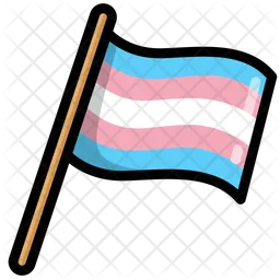 Transgender Pride Flag  Icon