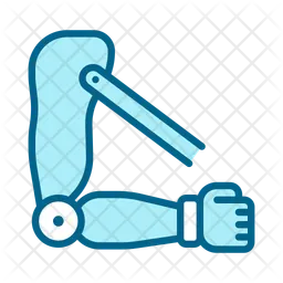 Transhumeral prosthetic arm  Icon