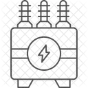 Transicao Eletrica Icone Thinline Ícone