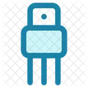 Transistor Electronics Technology Icon