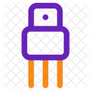 Transistor Electronics Technology Icon