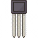 Transistor Npn Amplificador Ícone