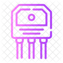 Transistor Electrical Component Icon