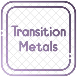 Transition metals  Icon