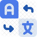 Translate Language Words Icon