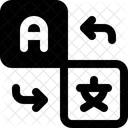 Translate Language Words Icon