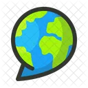 Translation Language Global Icon
