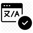 Approved Check Business Icon
