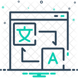 Translation Localization Icon