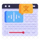 Translation Site  Icon
