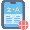 Translator Tablet Electronics Icon