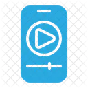 Streaming Telefono Movil Smartphone Icon