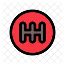 Coche Transmision Marcha Icono