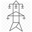 Transmisión de energía eléctrica  Icono