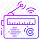 Transmision De Radio Radio Dispositivo De Salida Icono