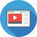 Video Streaming Almacenamiento En Bufer Icon