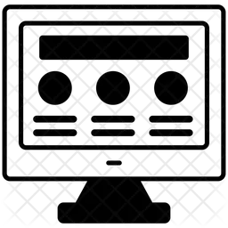 Transmisión en linea  Icono