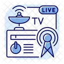 Difusion Conexion Comunicacion Icono