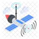 Transmision Por Satelite Comunicacion Por Satelite Comunicacion Espacial Icono