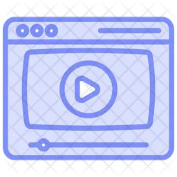 Transmissão de vídeo  Ícone