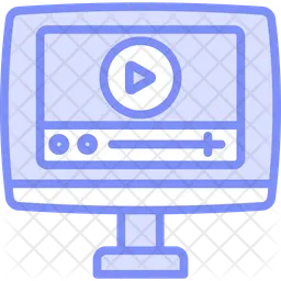 Transmissão de vídeo  Ícone