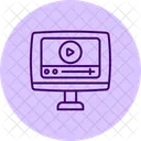 Video Streaming Midia Ícone