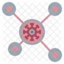 Transmissao De Virus Transmissao De Coronavirus Coronavirus Ícone