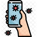 Telefone Virus Celular Icon