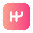 Transmission Square Icon