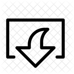 Transmit Bottom Left  Icon