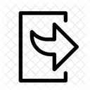 Transmit Bottom Right Upload Download Icône