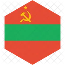 Transnistria Flag World Icon