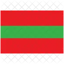 Bandera Pais Transnistria Icono