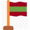 Transnistria Bandera Pais Icono