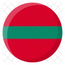 Transnistria Flag Country Icon