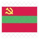 Transnistria Flag  Symbol