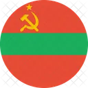 Transnistrien Flagge Land Symbol