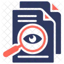 Transparencia Auditoria Datos Icono