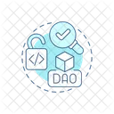 Decentralized Smart Transparency Icon