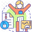 Employee Business Transparency Icon