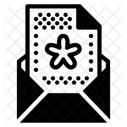 Transparent Icon - Download in Glyph Style