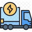 Transport Truck Trucking Icon