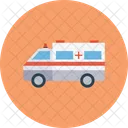 Transport Vehicle Medical Icon