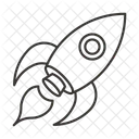 Transport Fusee Lancement Icône