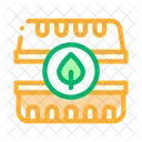 Transport Box Pflanze Icon