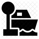 Transport Boat Harbor Icon